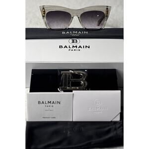 Brand New Balmain Sunglasses - B-II BPS-101F-55 Size 55-18-145